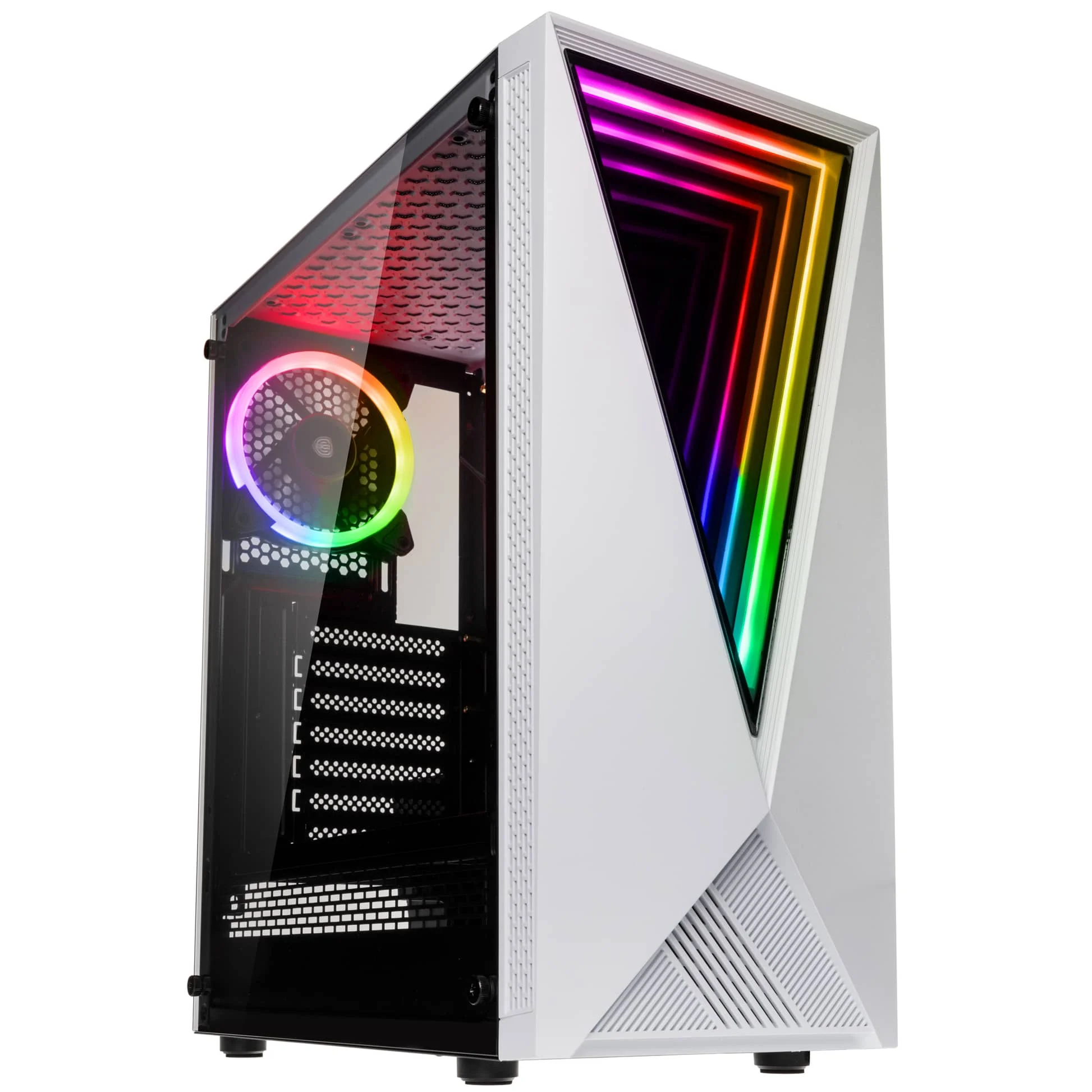 White tower Intel Core i3-12100F / GeForce RTX 3050 6GB gaming PC from PC Lincs, Scunthorpe White tower Intel Core i3-12100F / GeForce RTX 3050 6GB gaming PC from PC Lincs, Scunthorpe